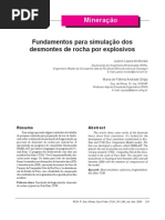 simulador de desmonte