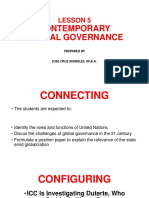 TCWD 5 Global Governance