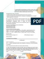 Investimento: R$50,00/mês, Com Os Vencimentos:: As Aulas Ocorrerão Nos Horários Abaixo