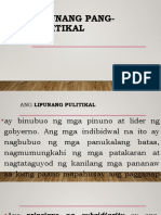 Lipunang Pang-Pulitikal