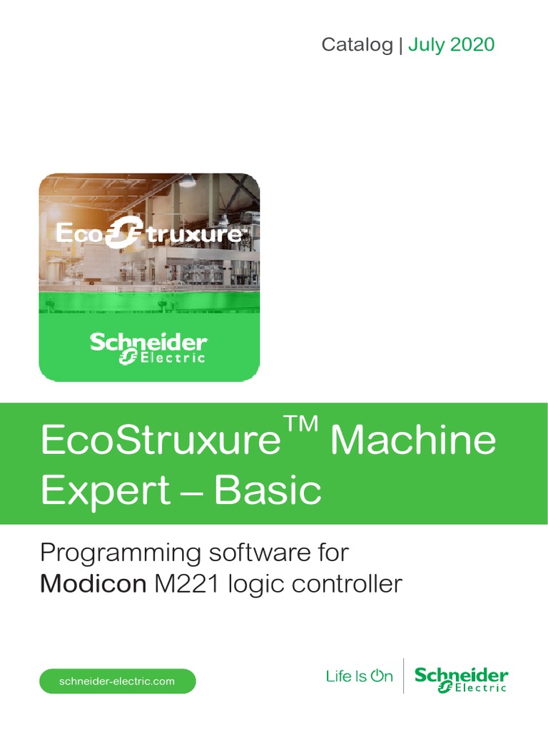 Ecostruxure Machine Expert - Basic: Programming Software For Modicon ...