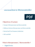1.1 Introduction To Microcontroller1