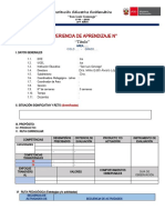 Experiencia de Aprendizaje N°: "Título"