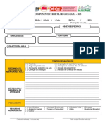 Plano Diário Do Componente Curricular: Geografia - 2023