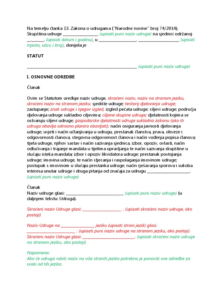 Statut Illyrian | PDF