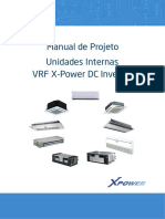Manual de Projeto Unidades Internas VRF X-Power DC Inverter