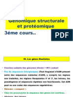 3éme Cours Génomique Structurale Et Protéomique