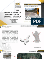 Proyecto Vial Variante Entre La Ruta 55 Y La Vía Duitama - Charalá