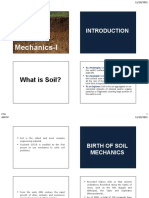 Soil Mechanics-I