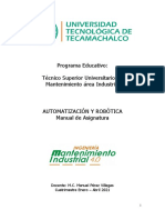 Manual de Asignatura - Automatizacion y Robotica