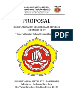 Proposal: Hari Ulang Tahun Kemerdekaan Republik Indonesia Ke-77 " Generasi Impian Bukan Generasi Pemimpi "