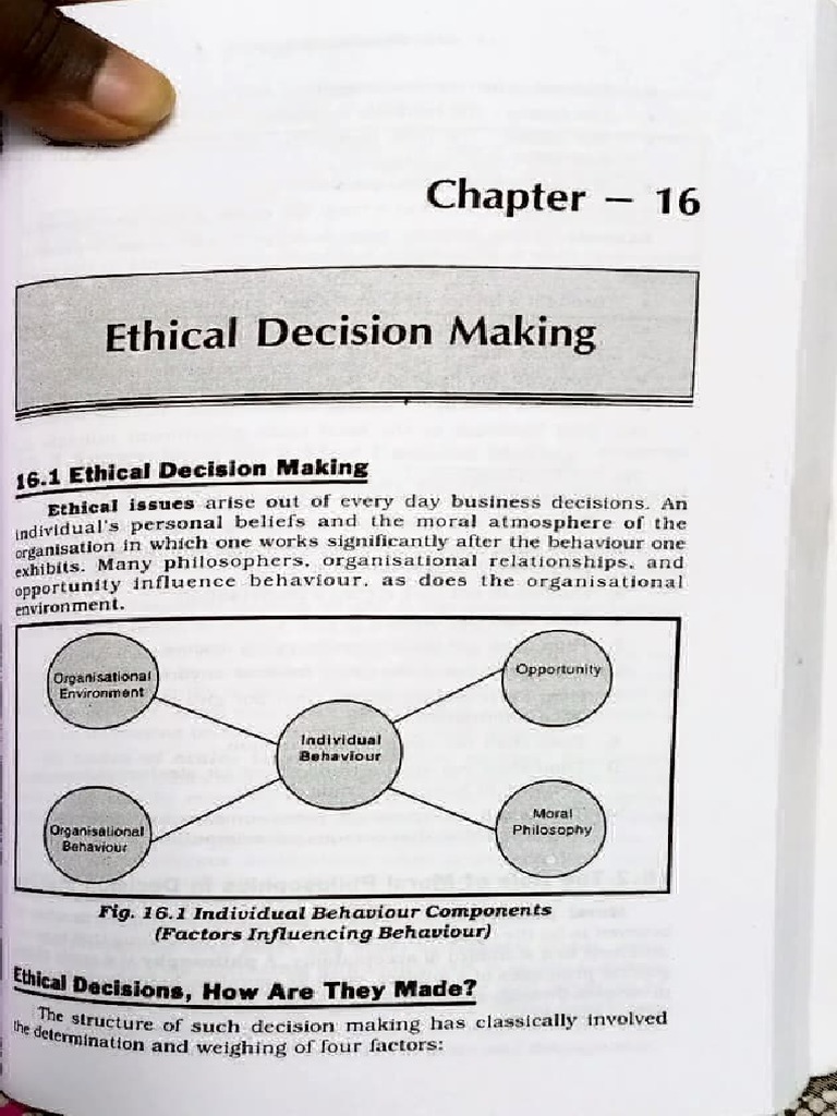 Ethical Decision Making in Business | PDF | Behavior | Business Ethics