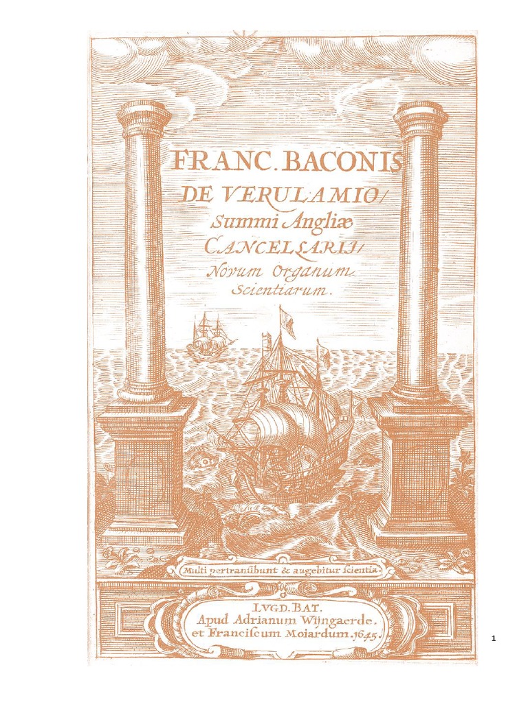 Novum Organum de Francis Bacon | PDF | Science | Vérité