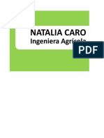 Natalia Caro: Ingeniera Agrícola