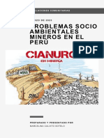 Conflictos socioambientales mineros en el Perú