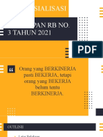 Sosialisasi SE Menpran RB No. 30 Tahun 2021