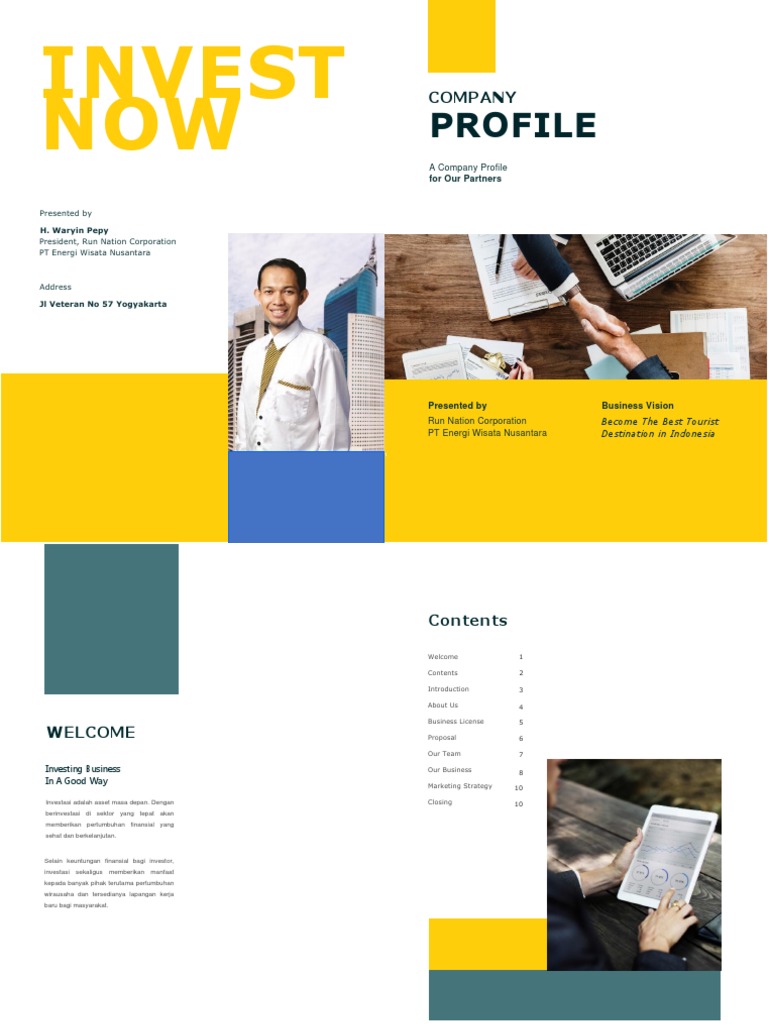 Company Profile Run Nation | PDF