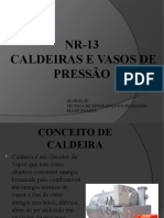 NR13 - Caldeira e Vasos de Pressão
