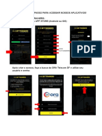 Acesse nossos apps em 3 passos