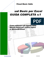 Libro - Programmazione - VBA - Visual Basic per Excel (VbItalia)