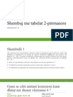 Leksioni 11-Shembuj Me Tabelat 2-Permasore