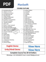Planswift 10: User Guide & Features | PDF | Microsoft Excel | Microsoft ...