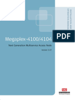 Megaplex-4100/4104: Next Generation Multiservice Access Node