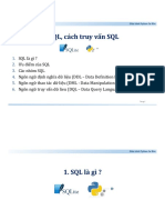 Csdl4. SQL Và Truy Vấn SQL