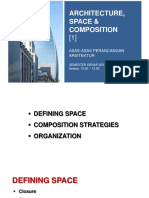 Architecture, Space & Composition: Asas-Asas Perancangan Arsitektur