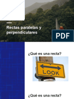 Rectas Paralelas y Perpendiculares