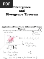 2B Divergence and Divergence Theorem