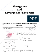 Divergence Theorem and Gauss' Law Applications