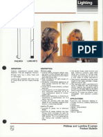 Philips Philinea & Lumiline II Incandescent Lamps Bulletin 10-86