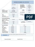 Información General de La Estación: Responsable Contratista: Responsable Telecel