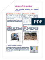 Actividades para El Desarrollo de Aprendizaje: Economía Normativa Economía Positiva