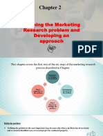 Defining The Marketing Research Problem and Developing An Approach