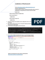 Installation of Elasticsearch