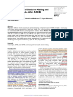 A Meta-Analysis of Decision-Making and Attention in Adults With ADHD