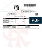 Flamengo X Santos: Nome: Thainara Louback Doc.: 13325867758 Tit. Do Cartão: Maria Helena Da Cos Cartão: 470598 1704