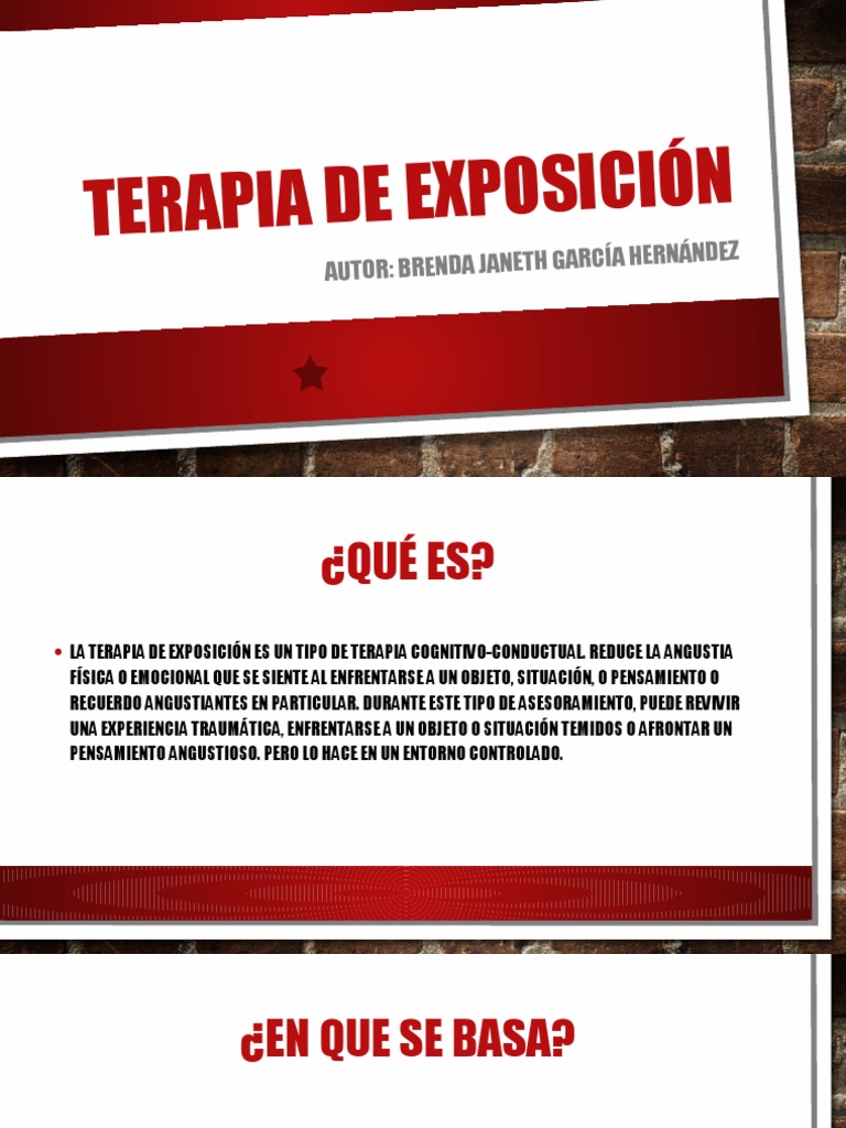 Terapia de Exposición: Guía Completa | PDF | Ansiedad | Psicología anormal