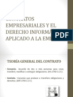 Presentación Teoría General de Contrato