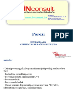 Finconsult - Porezi - CR