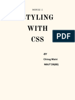 Styling With CSS