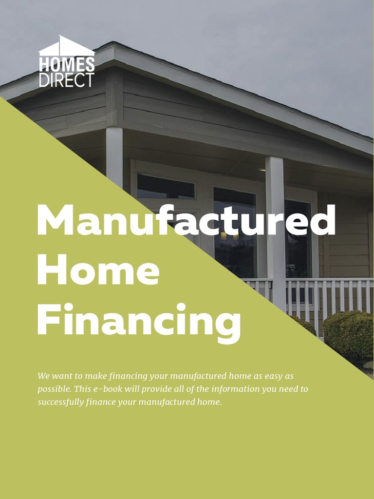 Home Direct Ebook How To Finance Your Manufactured Home PDF
