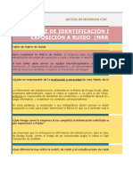 Matriz de Identificación de Riesgo Por Exposición A Ruido (MRR) V5.0