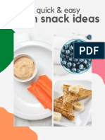 101 Quick & Easy: Vegan Snack Ideas