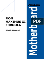 ROG Maximus Xi Formula: BIOS Manual