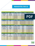 Programación Fútbol Juegos