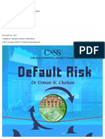 Default Risk - Home - CASS