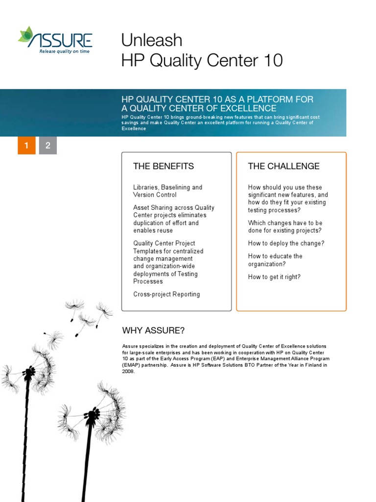 HP Quality Center 10: Excellence Solutions | PDF | Implementation ...